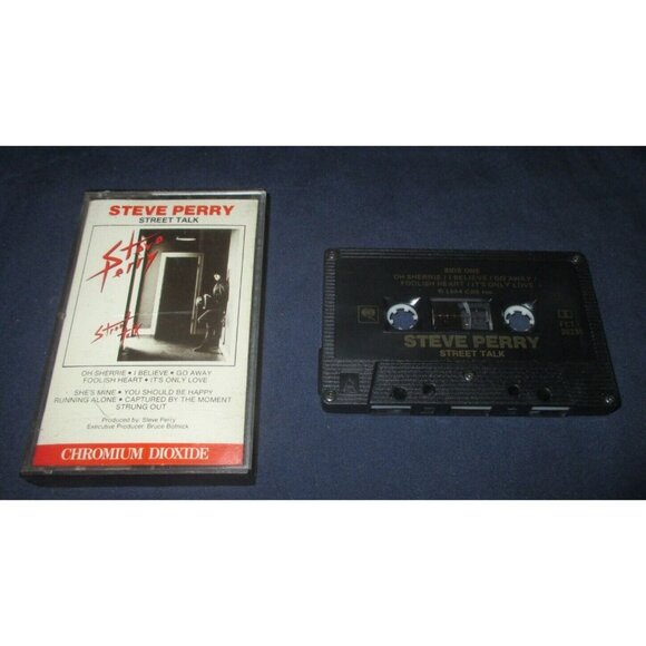 Steve Perry - Street Talk on cassette (CBS, Canada, 1984) - Picture 1 of 2